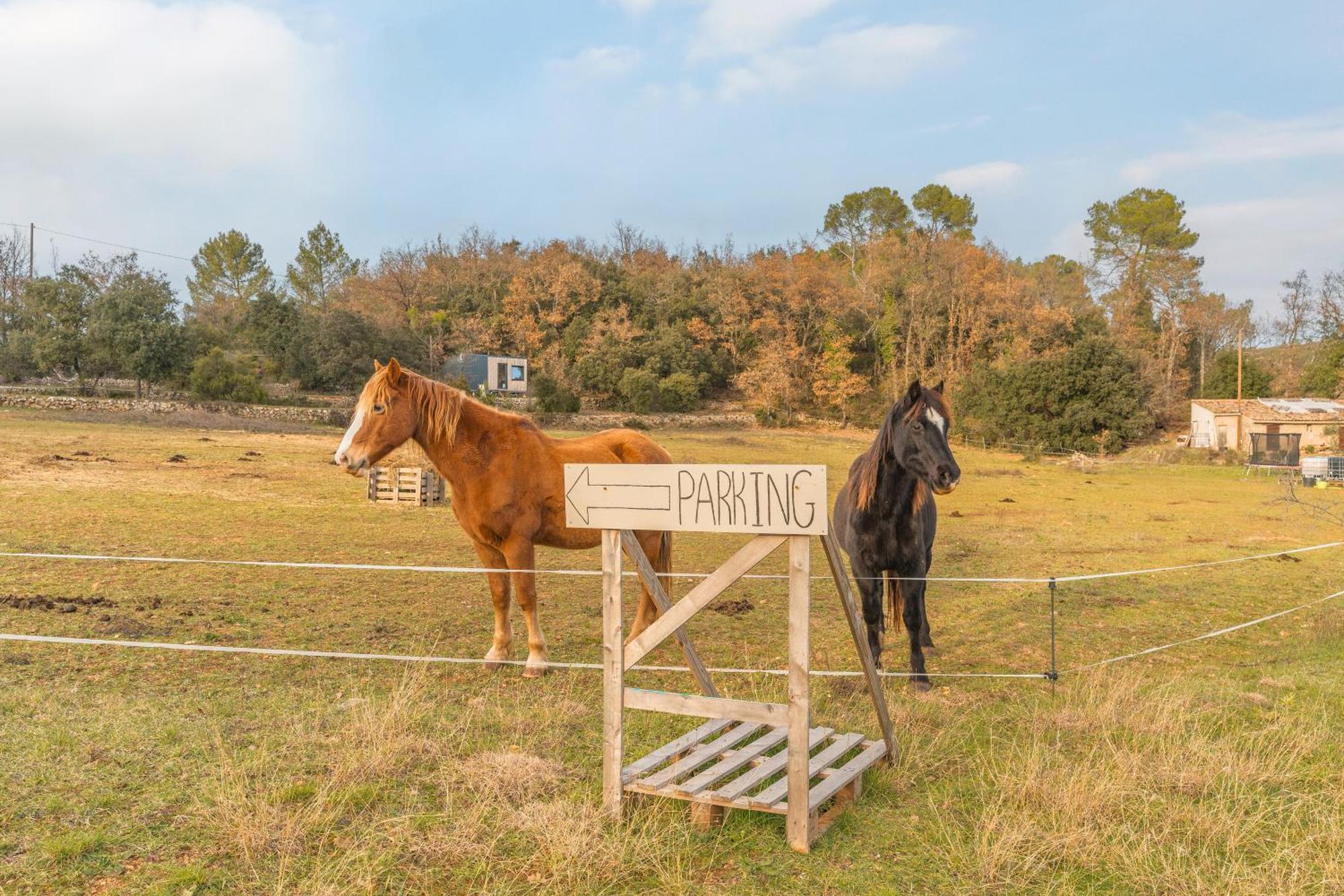 La Cabane Aux Chevaux Varages ภายนอก รูปภาพ
